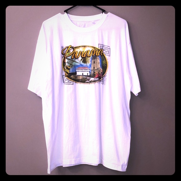 Other - Panama white tee size XL